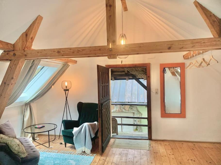 Kleine Kunstremise Mit Holzofen Burg Freienfels Appartement *
